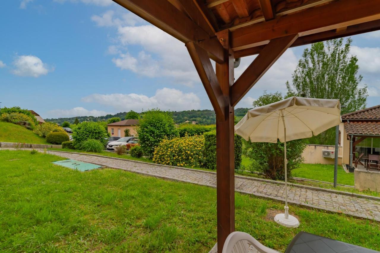 La Sarlaterra - Appt Avec Piscine Partagee Lägenhet Exteriör bild